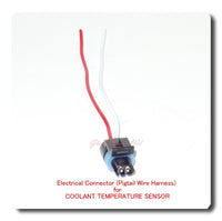 Coolant Temperature Sensor w/ Electrical Connector Fits: Detroit Diesel Serie 60