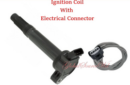 1Kit Ignition Coil W/Connector Fits:OEM#90919-02250 Lexus Toyota V6 V8 2007-2009