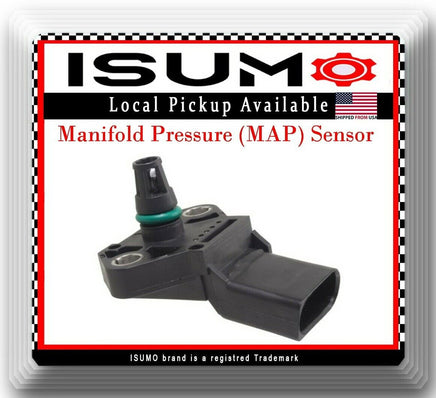 Turbocharger Boost Sensor Fits: Audi A8 TT Q7 VW Golf Jetta Passat Touareg