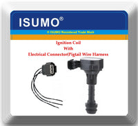 1 Kit  Ignition Coil W/ Connector Fits:Infiniti FX35 G35 M35 Nissan 350Z V6 3.5L