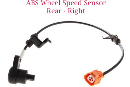 2 ABS Wheel Speed Sensor & Connectors Rear L/R Fits Acura CL TL Honda Acura