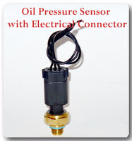 Oil Pressure Sensor W/Connector Fits: Cummins Freightliner International Mack &