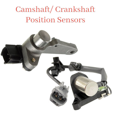 2 x Camshaft/Crankshaft Position Sensor & Connectors Fits Camry RAV4 Solara