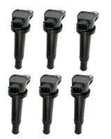 6 x Ignition Coil & 6 Connectors Fits: Entourage Santa Fe Magentis Optima Rondo