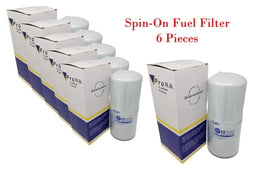 6 X Fuel Filter FF202 FitS: Euclid Komatsu Kenworth Mack White Cummins Engines