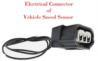Transmission Vehicle Speed Sensor W/Connector Fits: Acura Honda 2006-2019