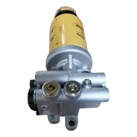 FOR CAT Pump Base Fuel Water Separator Assembly Priming Plus 3 Filters