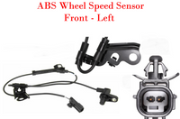 4x ABS Speed Sensor & Connector Front- Rear L/R For Corolla 09-10 Built in Japan