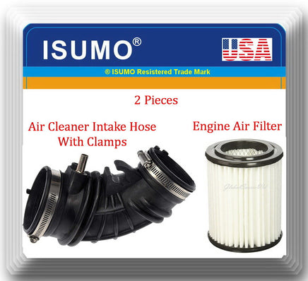 Engine Air Intake Hose W/Clamps & Air Filter Fits:RSX 2002-2006 CR-V 2002-2004
