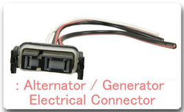 3 Blades  Alternator / Generator Connector Fits: Ford Lincoln Mercury 