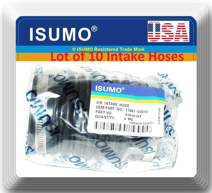 Lot of 10 intake hose  17881-50010 Engine Air Intake Hose With Clamps