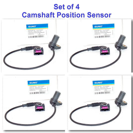 Set of 4 Engine Camshaft Position Sensor  Fits BMW X5 2005 V8 4.4L