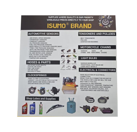 Ambient Air Temperature Sensor & Connector Fits: Toyota 2013-2022