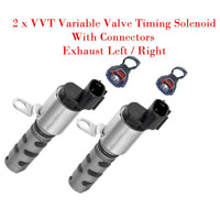 2 x VVT Variable Valve Timing Solenoid & Connectors Exhaust L/R) Fits Subaru
