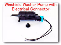 Windshield Washer Pump W / Electrical Connerctor Fits:Most GM Vehicles