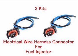 2 Kits Pigtail Wire harness Connector of Fuel Injector TJ55 Fits: Chevrolet P30