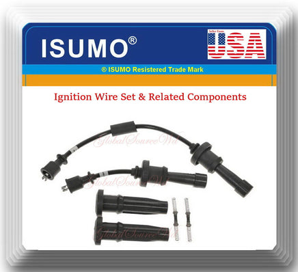 Ignition Wire Set & Related Components Fits:OEM# 27501-38B00 Hyundai Kia L4 2.4L