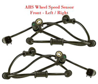 2 XABS Wheel Speed Sensor Front Left / Right For RAM 1500 RAM 2500 RAM 3500 RWD