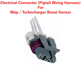 Electrical Connector of AS194 Map/Turbocharger Boost Sensor  Fits: Chevrolet GMC
