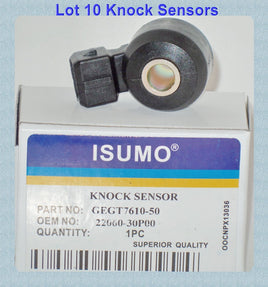Lot 10 Knock Sensor  22060-30P00 ISUMO BRAND: Fits: INFINITI MERCURY NISSAN