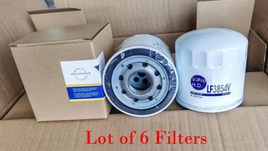 Lot x 6 Oil Filter LF3807 / LF3854 Fits Chevrolet GMC Isuzu Buses Trucks Diesel
