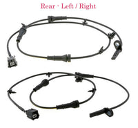2 X ABS Wheel Speed Sensor & Connectors Rear  L/R - Fits Nissan Murano 2015-2024