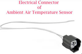 Connector of Ambient Air Temperature Sensor AX272 Fits Acura NSX 1991-2005