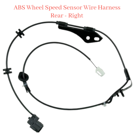 ABS Wheel Speed Sensor Harness & Connector Rear Right Fits Prius