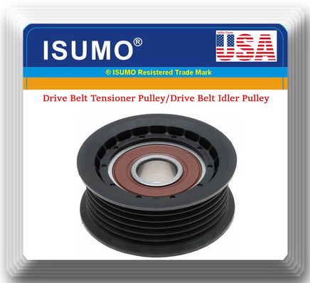 Drive Belt Tensioner Pulley, Drive Belt Idler Pulley Fits: OEM#8905601 GM Jeep &