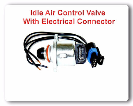 Idle Air Control Valve With Electrical Connector For Cadillac Oldsmobile Pontiac