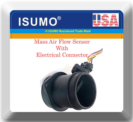 5 Blade Mass Air Flow Sensor W/Connector Fit:Volvo C70 S60 S70 S80 V70 XC70 XC90