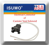 Vapor Canister Purge Valve Solenoid With Connector Fits: BMW Series 1 3 5 X5