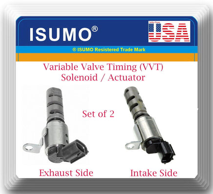 2 x Variable Timing Solenoid VVT Exhaust / Intake Sides Fits Pontiac Sion Toyota