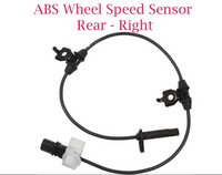 2 Pcs OE Spec ABS Wheel Speed Sensor Rear Left/Right Fits Honda Pilot 2009-2011