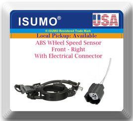 ABS Wheel Speed Sensor W/Connector Front Right Fits Chevrolet GMC Isuzu