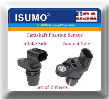 2Camshaft Position Sensor W/Connectors Intake & Exhaust Side Fits: Aucua Honda