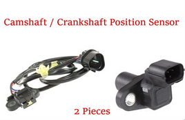 2 Pieces OE Spec Camshaft/Crankshaft Position Sensor Fits: Montero 2001-2006