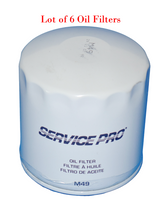 6x Engine Oil Filter Service Pro Fits Buick Chevrolet GMC  Cars Trucks 1958-1997