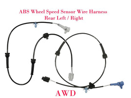 2 xABS Wheel Speed Sensor Wire Harness Rear L/R  Fits Suzuki SX4 2007-2013 AWD