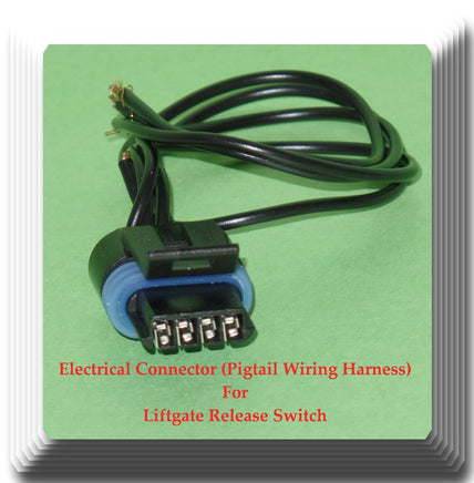 Connector of Liftgate Release Switch DS2189 Fits:Rendezvous Equinox Torrent 