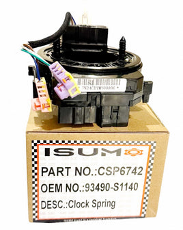 Clock Spring Fits Hyundai Kona, Palisade  Santa Fe Venue W/O Heated Steer Wheel