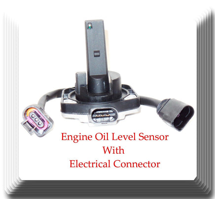 Engine Oil Tank Level Sensor W/ Electrical Connector Fits Audi VW Volkswagen