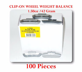 100 Pcs P Style Clip-on Wheel Weight Balance 1.50oz 42gram  P150 Lead Free