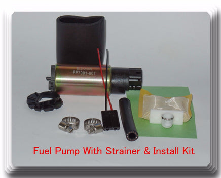 E2068 Fuel Pump W/ Strainer Fits: Acura Honda Isuzu Mitsubishi Suzuki