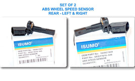 Set 0f 2 ABS Wheel Speed Sensor Rear - Left & Right Fits: Audi & Volkswagen