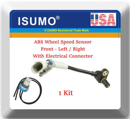 OE Spec ABS Wheel Speed Sensor W/Connector Front L/R Fits: Equinox Torrent VUE