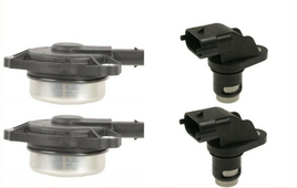 4 Pcs Camshaft Position Sensor & Camshaft Adjuster Magnet Fits C250 SLK250 1.8L