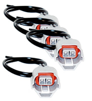 (4 Pc) Electrical Connector of Fuel Injector FJ295 Fits: Camry Celica MR2 RAV4 &