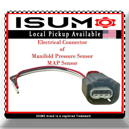 4896003A Manifold Pressure MAP Sensor W/Connector Fits Dodge Chrysler 2003-2010