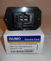 Blower Motor Resistor W/Connector For EL Civic CR-V CR-Z Element Insight Odussey